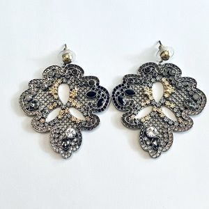 Swarovski Freeform Earrings